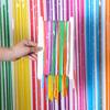 25m Macaron Lively Rain Curtain Extraordinary Decorative Piece For Special Occasions
