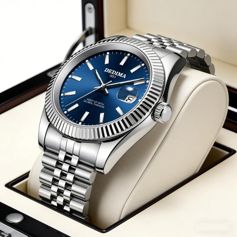 2026 New High-end Fashion Men s Gold Belt Calendar Luminous Waterproof Watch Men s Top Brand Luxury Watch Business Watch