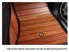 Teak Wood Floor Mats for Volkswagen: Magotan, Jetta, Lavida, Lamando, Passat