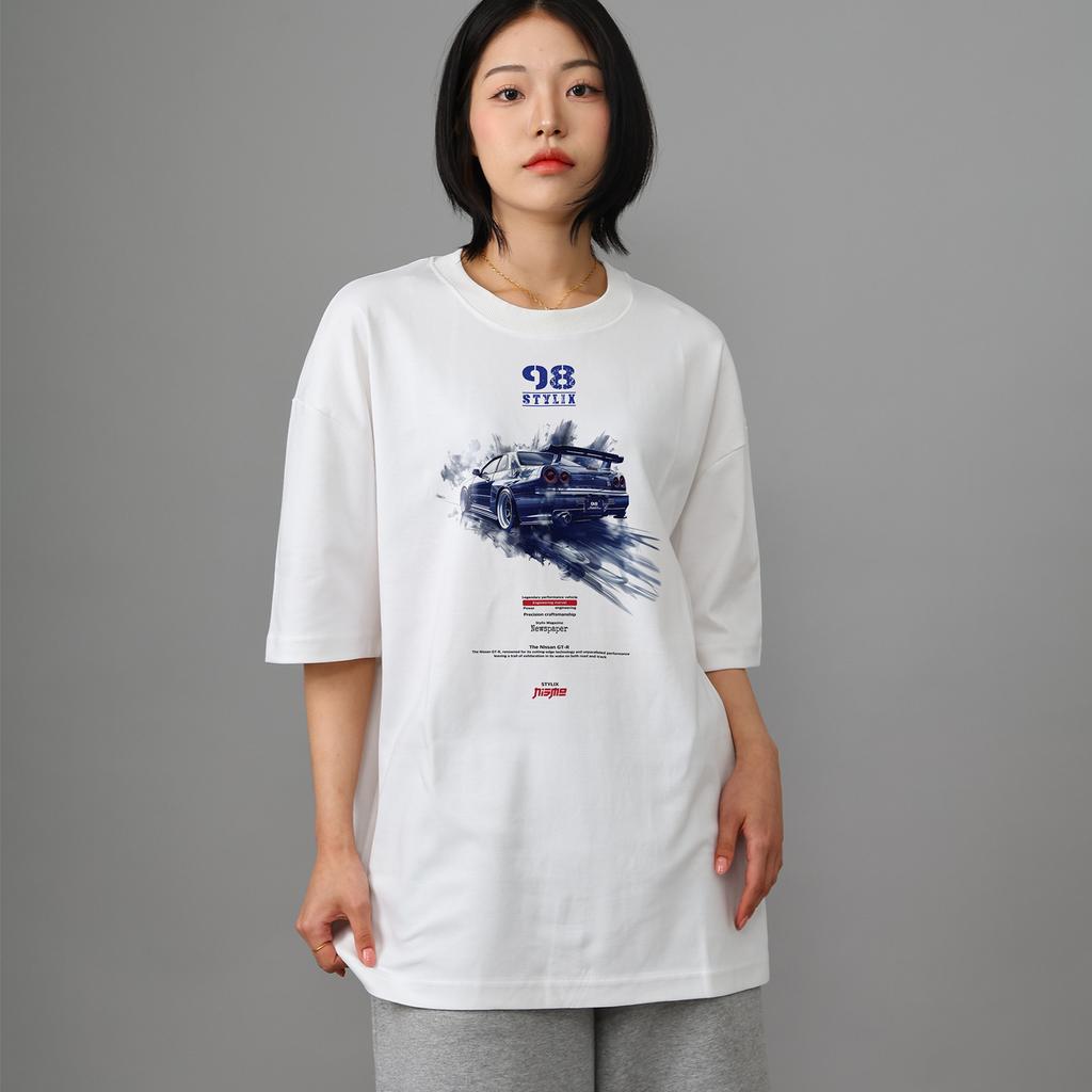 Seutailligseu 98 Nismo Baumwolle Übergröße Kurzarm T-Shirt