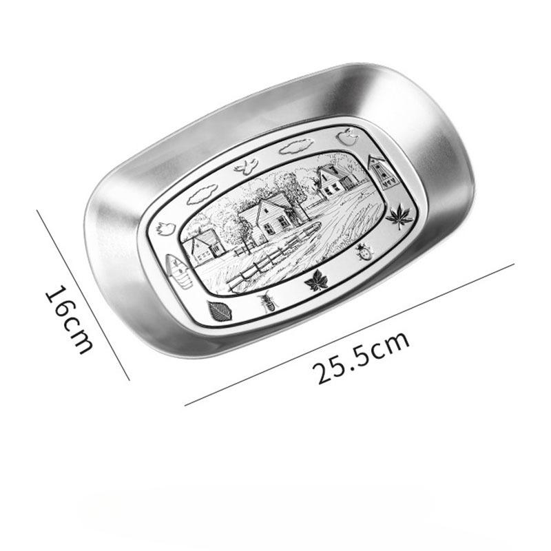 

Vintage Multi-Tier Metal Fruit Plate - Retro Outdoor Picnic & Home Dessert Tray, Layered Candy/Sugar/Cake Display for Party