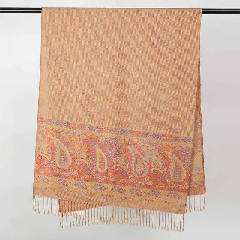 Cashmere Women Floral Scarf Winter Warm Shawl And Wrap Bandana Pashmina Female Foulard Square Thick Blanket Poncho