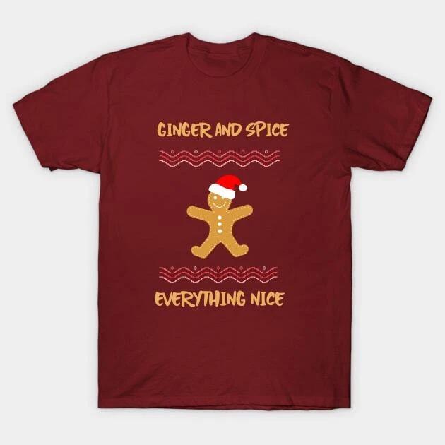 GINGER And Spice - GINGERBREAD COOKIE Made in Australia T-Shirt M