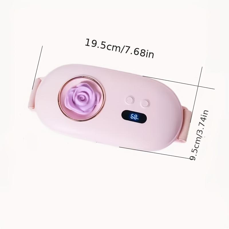 USB Rechargeable portable menstrual heating pad, menstrual abdominal and waist heating massage pad, electric heating belt for warming the waist and