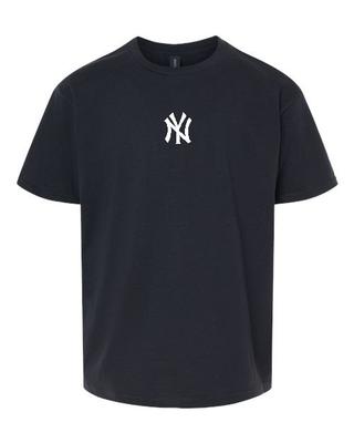 TAILLE JEUNE , T-shirt NY Yankees, Baseball New York Unisexe Manches Courtes