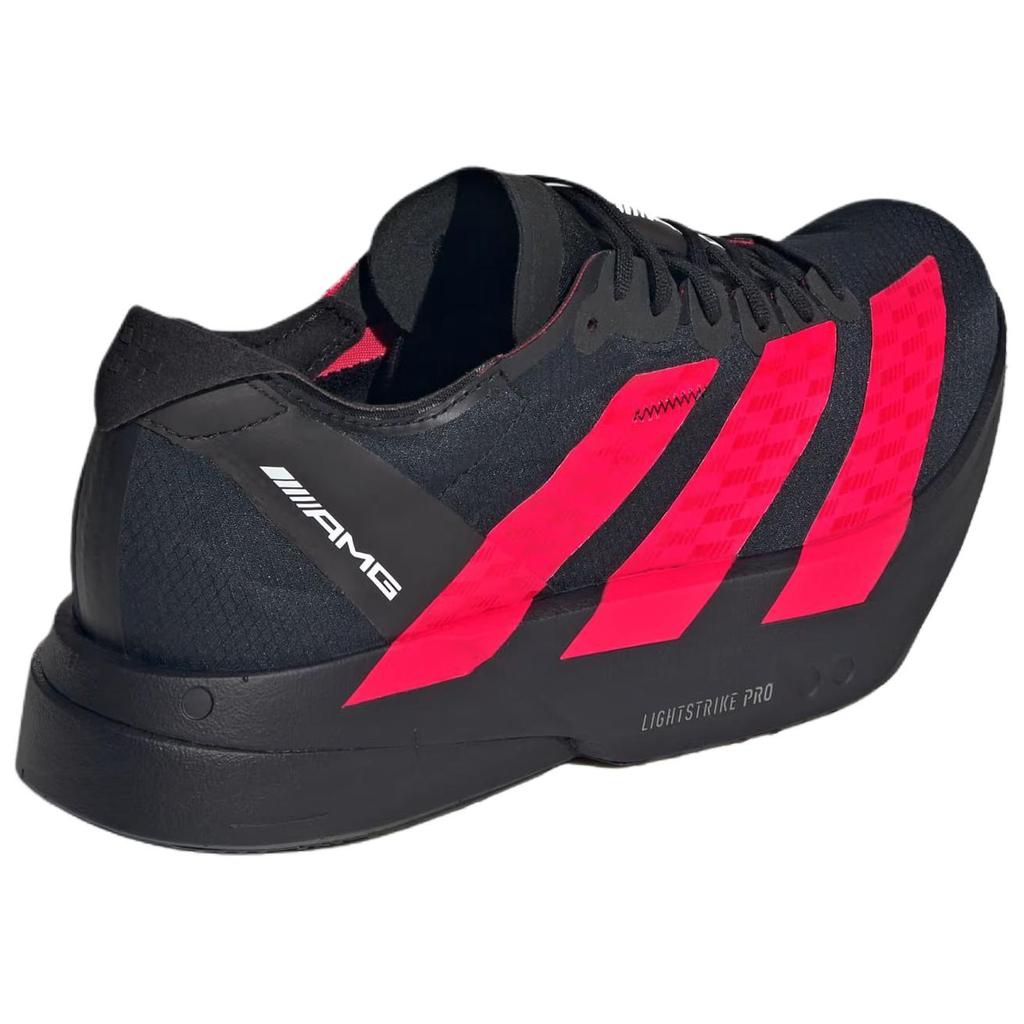 Adidas AMG X  Adizero Adios Pro 4 Comfortable Soft Lightweight Non-Slip Running Shoes Women Sneaker Black Red KH8839