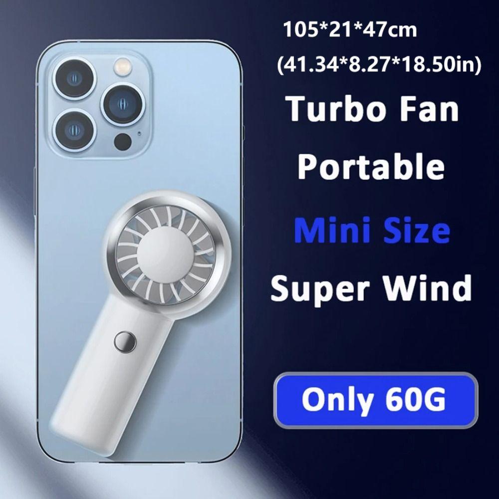 Ventilator Turbo de Dimensiuni Mici Ventilator de Răcire Ultralight Ventilator Portabil de Mână pentru Exterior