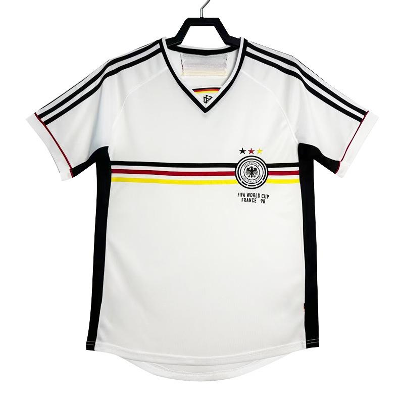 Club retro jersey home and away retro top nostalgic league Champions League version short sleeve Red Devils main Real Madrid