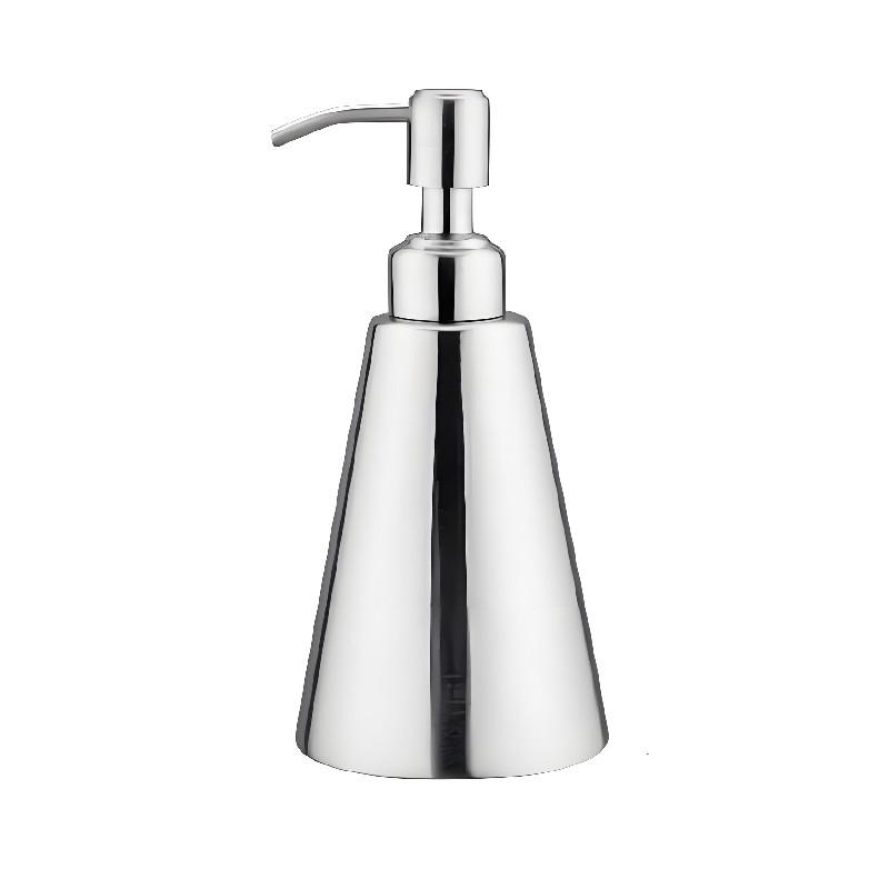 

Geometric Steel Stainless Shaped Hand Sanitizer Lotion Storage Bottle Bathroom Cone
