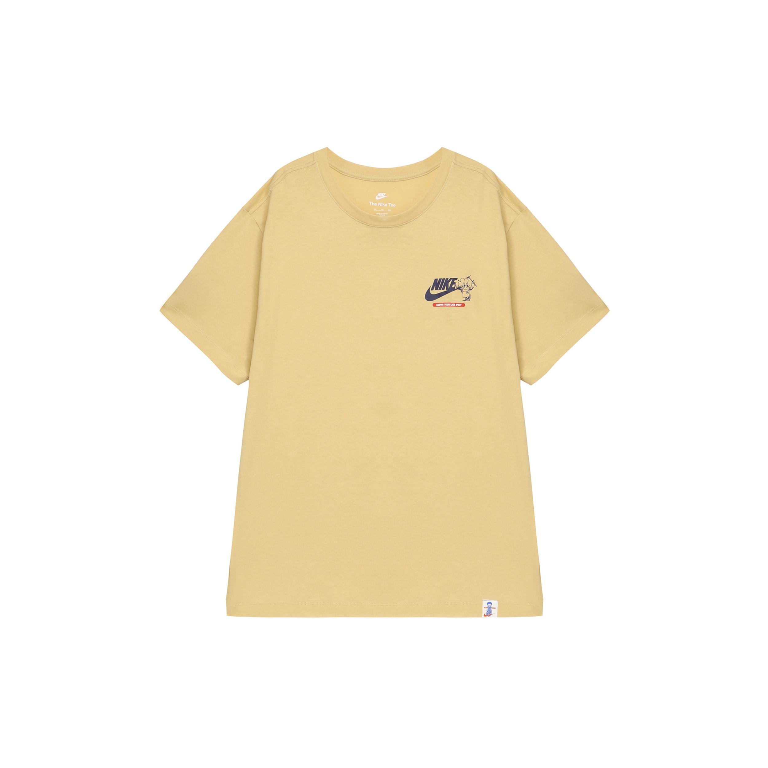 Nike NSW Logo T-Shirt Asia Sizing  Beige  Men s FV3755-252 L