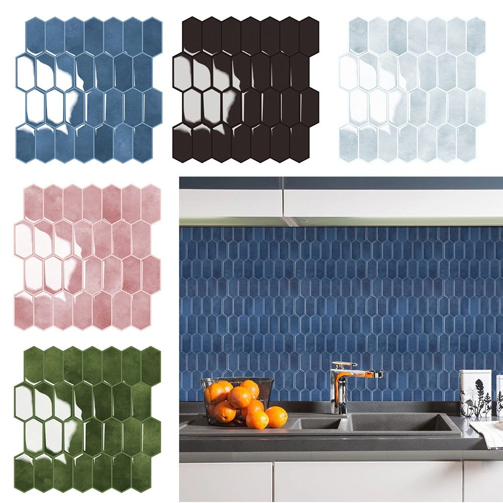1PC Waterproof Wall Sticker Oil-proof Wallpaper New Wall Decal Home Decor