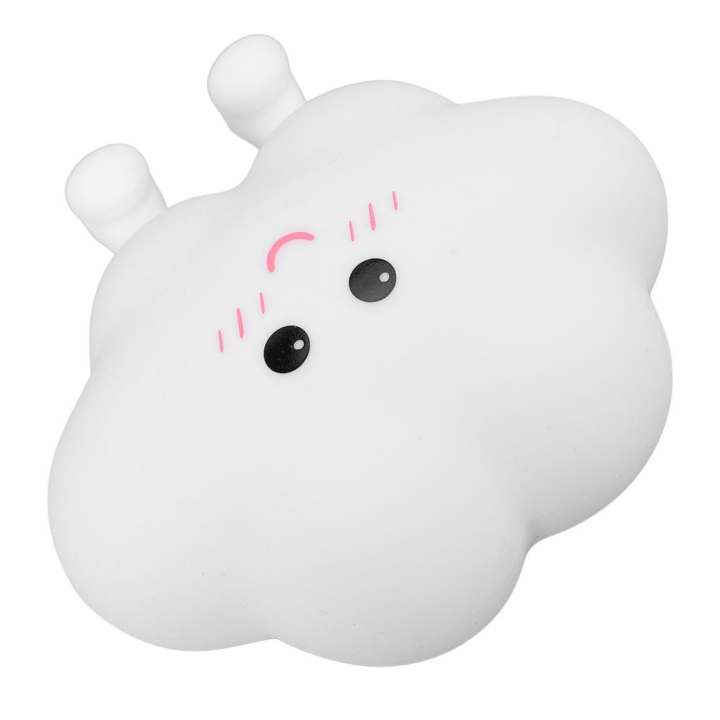 Silicone Nursery Lamp USB Cartoon Shape Bedside Lamp Eye Caring Magnetic Wall Night Light for Girls Boys Bedroom Decor