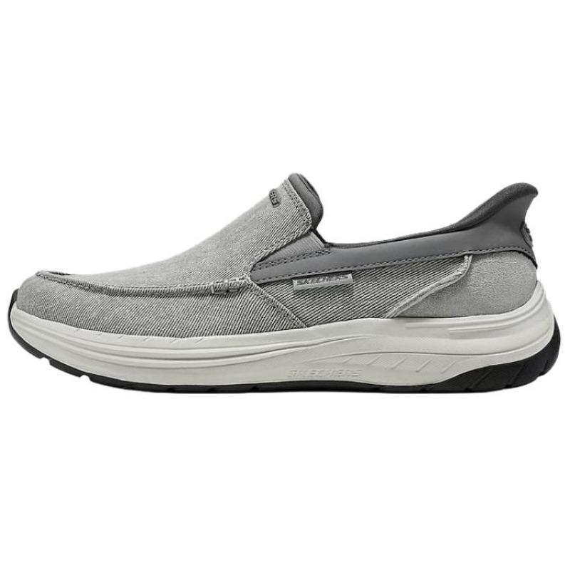 Skechers Casual Men Versatile Comfort Walking Shoes Gray 205709-GRY 39.5