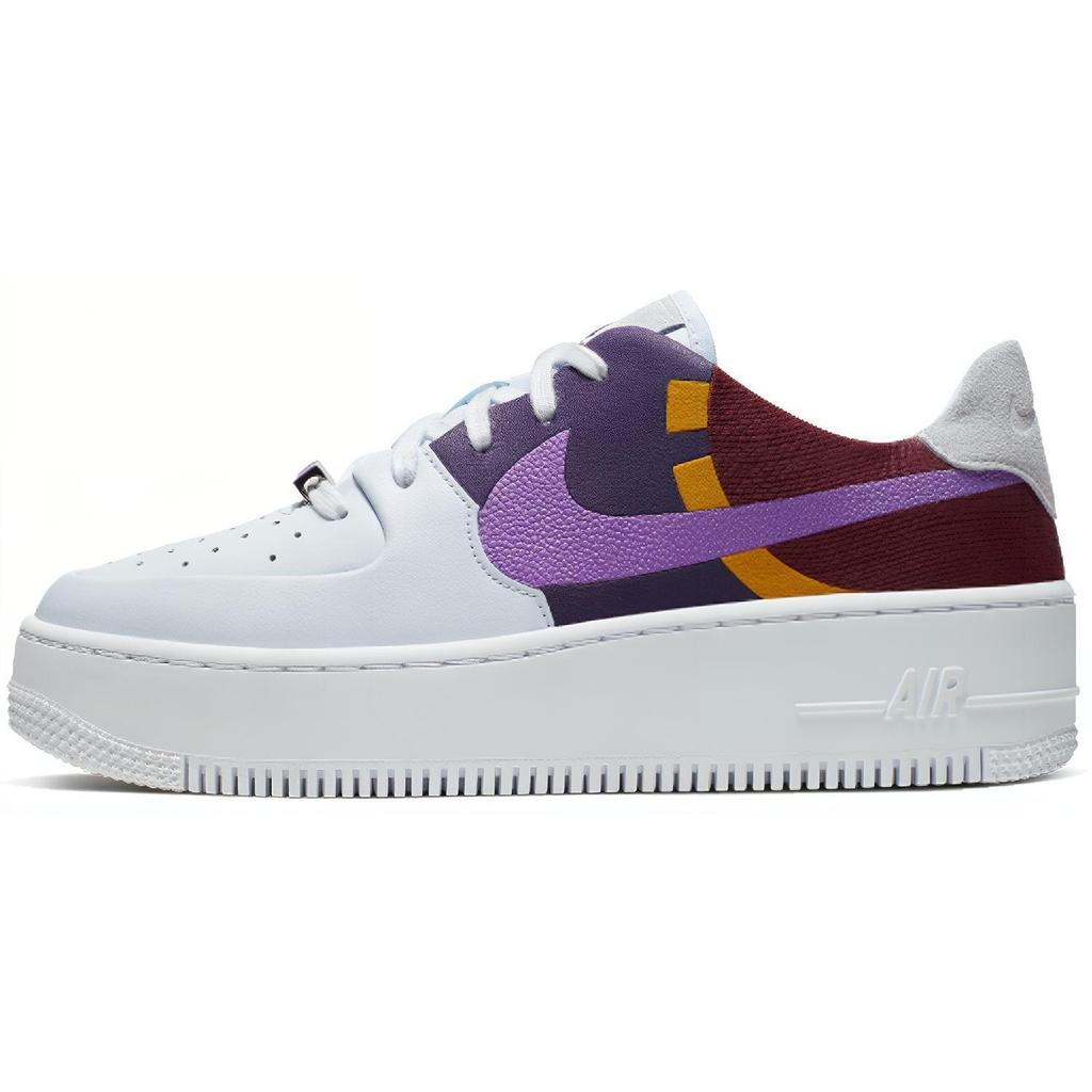(WMNS) Nike Air Force 1 Sage Low LX 'Grey Dark Orchid' Women's BV1976-003