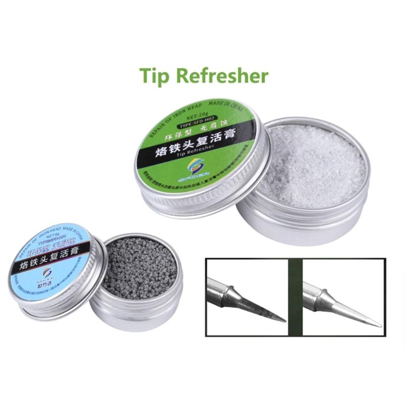 Tip Cleaning Paste-,  Solder Soldering Iron Tip Oxide Tinner Cleaner Scrub Refresher 6/20g Clean Paste-