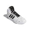 Adidas Neo Hoops 3.0 Mid Synthetic Leather Comfortable Mid-Top Sneakers Men Sneakers White Black GZ4859