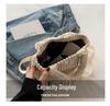 2024 Winter Corduroy Plush Crossbody Bucket Bag - Cute Furry Handbag