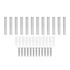 12 Set Sign Standoff Screw 12x80mm Stainless Steel Mounting Glass Hardware Advertising Screw Kit for Home Use