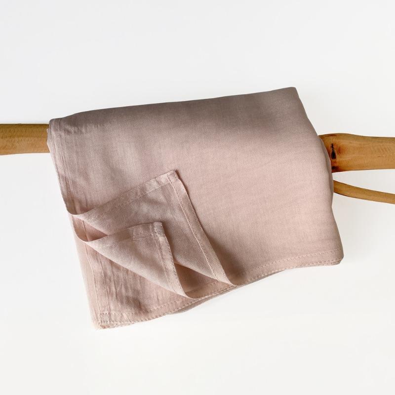 Summer cotton and linen scarf solid color simple sunscreen shawl women's high-end silk scarf yarn headscarf