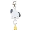 Sanrio Face-shaped Reel Keychain Pochacco Key Mascot 13.5x4.5x1.8cm Character 168882