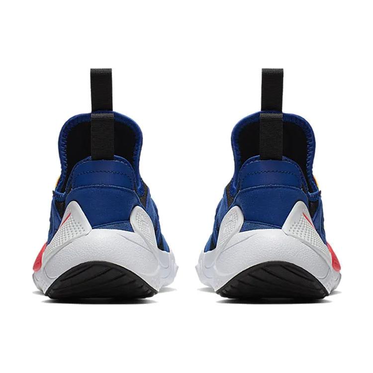 Nike Huarache E.D.G.E. TXT Slip Resistant Lightweight Cushioning Low top Kids' Running Shoes Black Pink Teenagers CD9272-002