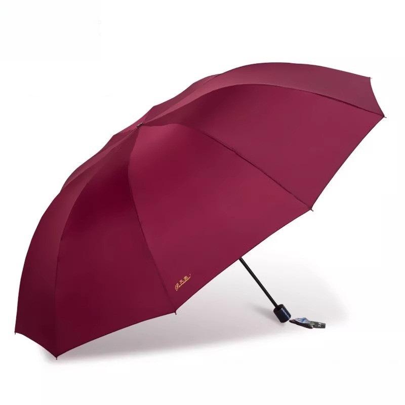 Large Folding Umbrella for Two or Three People with Sun Protection and Anti-UV Features