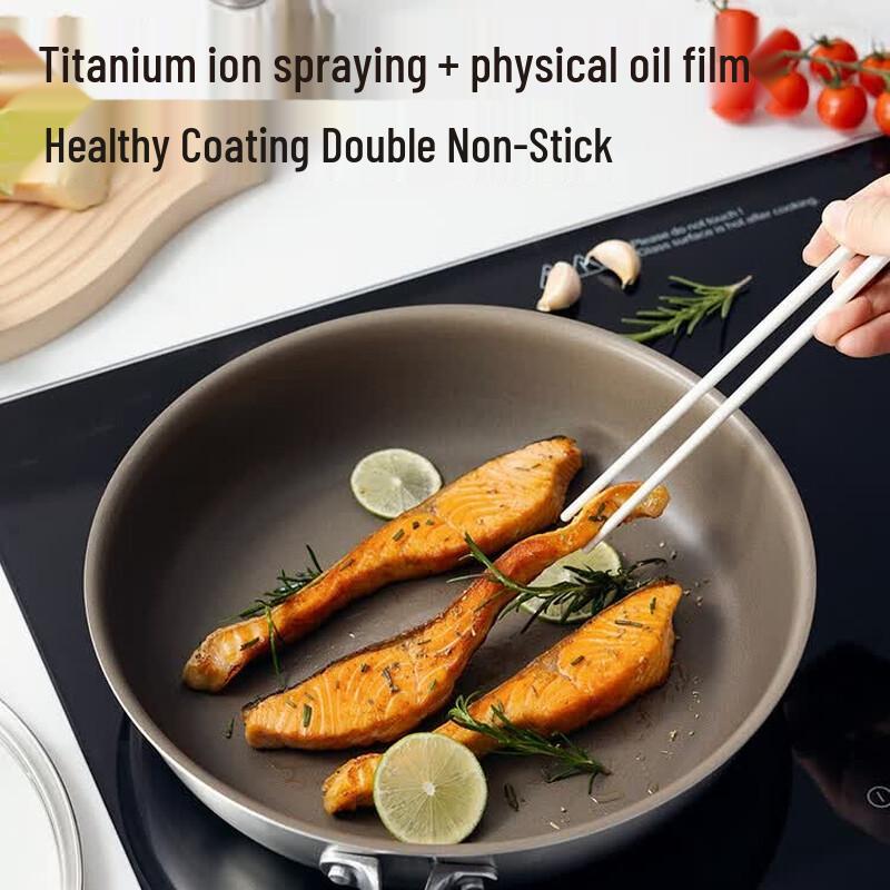 COOKER KING Titanium Ion Non-stick Frying Pan 28cm