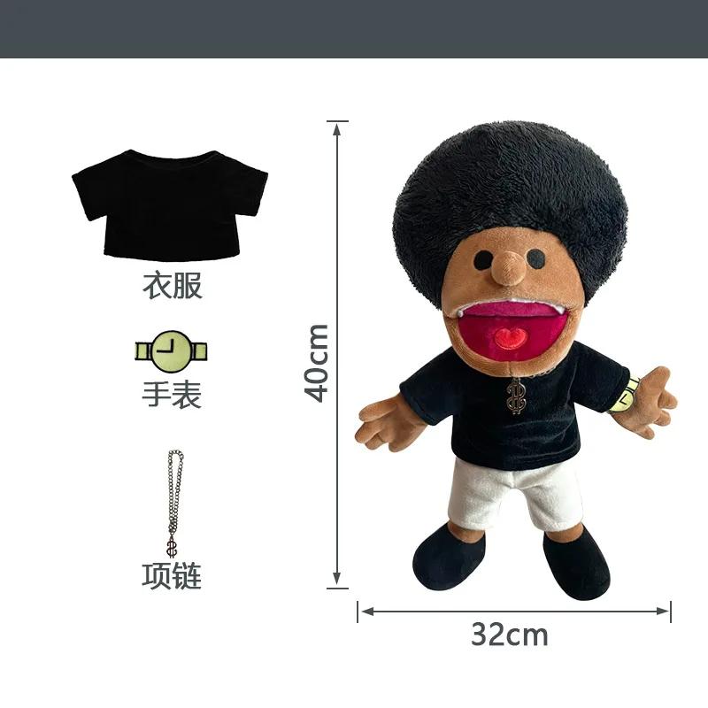 Jeffy Dad Sml Puppets Dinosaur Plush Toy Jeffy Puppet Dolls Jeffy With Stick Family Marioneta Boy Zombie Rapper Feebe Kid Gifts