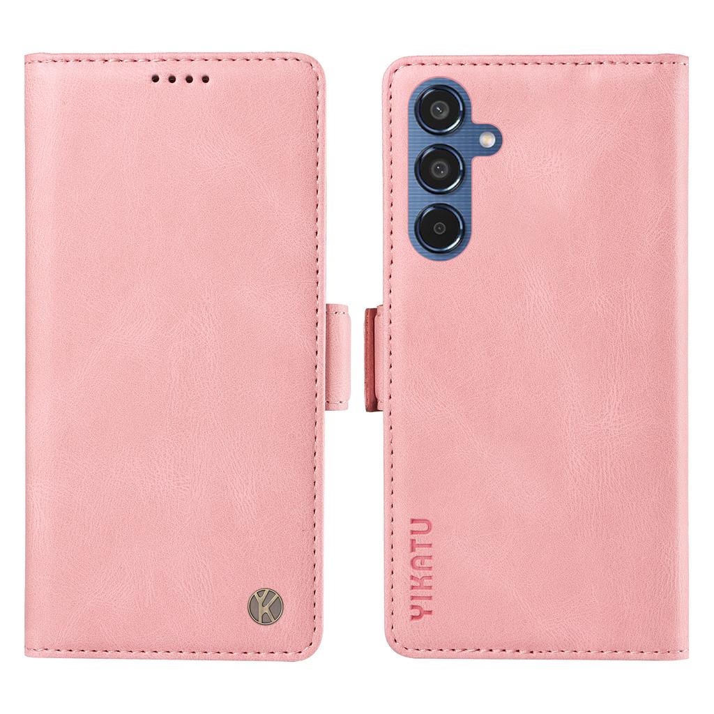 Für Samsung Galaxy M35 5G Hülle PU Leder Brieftasche Handyhülle Skin Haptik