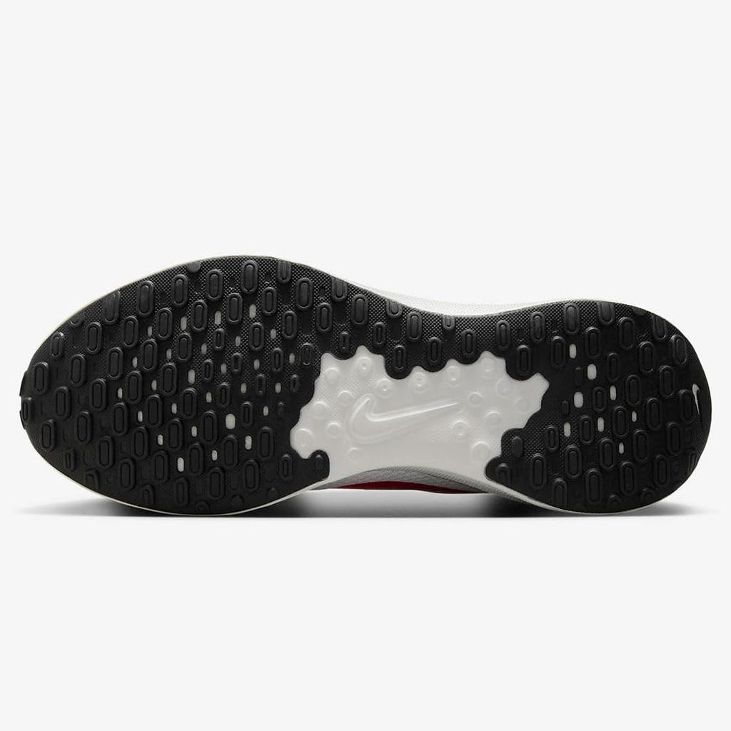 Nike Revolution 7 Size Size Sneakers, White/Black/Photodust/Fire Red, FB2207-102, 24.0cm (Japan), 8.5