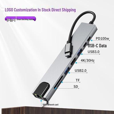 USB-C 8-in-1 Multi-Port Hub for iPad Pro M2