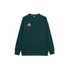 Casual Solid Color Long Sleeve Sweatshirt Men Tops Dark-Green ADICSTL06-GNG