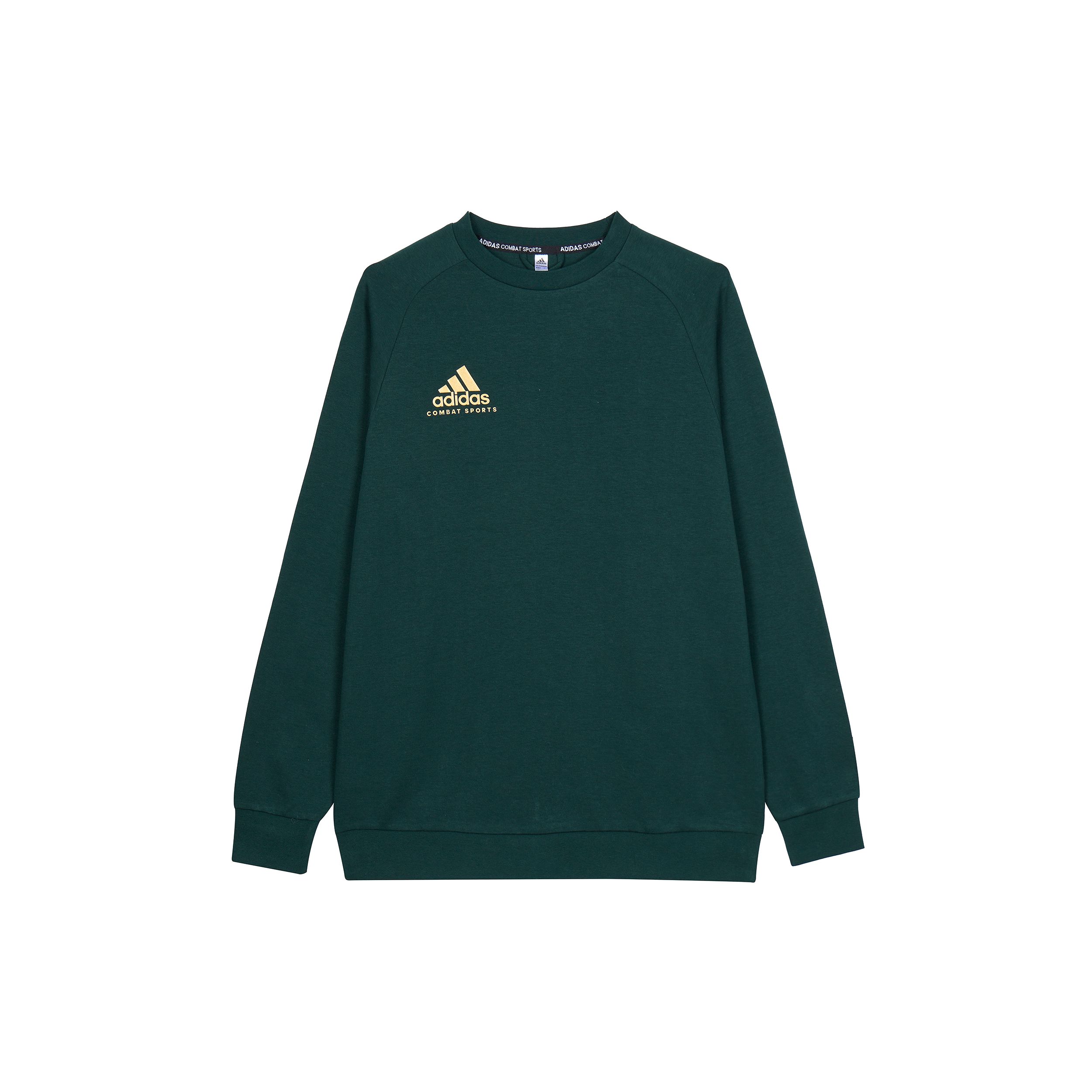 

Adidas Повседневная однотонная толстовка с длинным рукавом Мужские топы Темно-зеленый ADICSTL06-GNG S