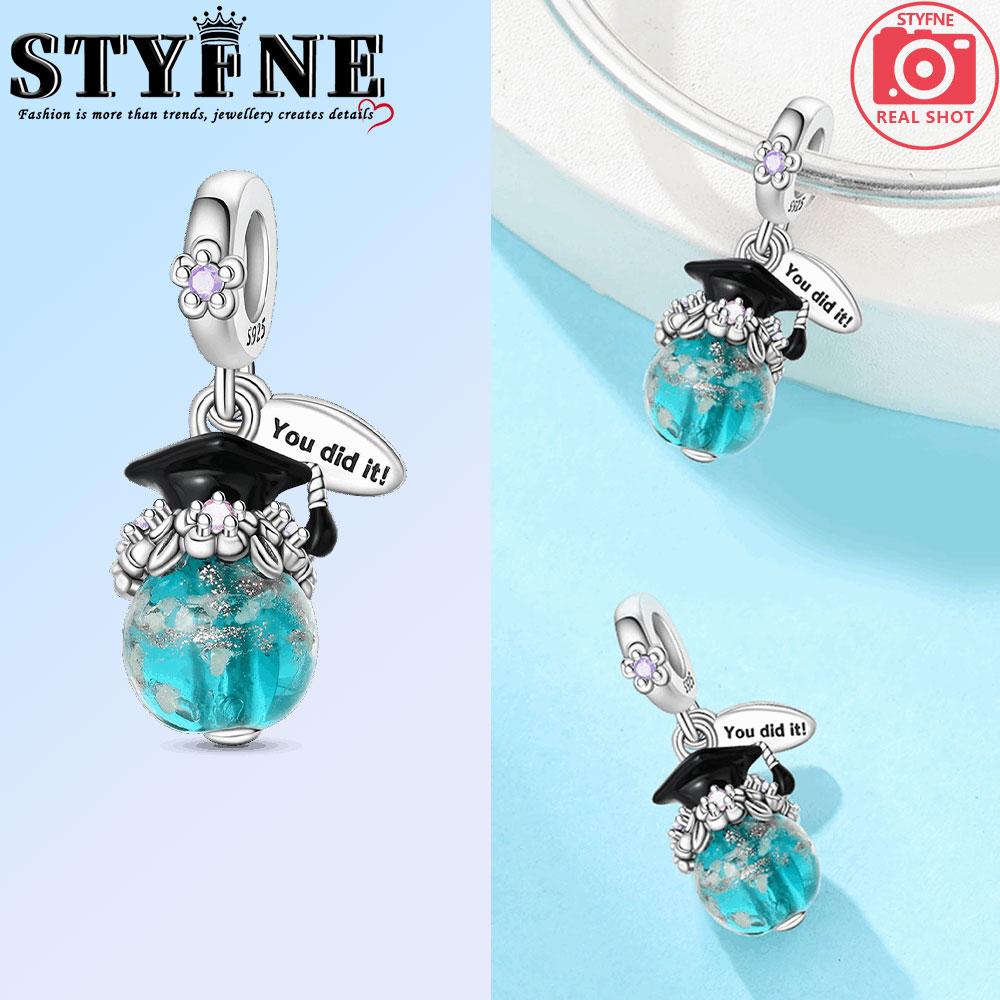 

Graduation Season Series Original Copper Bear, Owl Graduate Charms Bead Fit 3Mm Women Bracelet Diy Jewelry