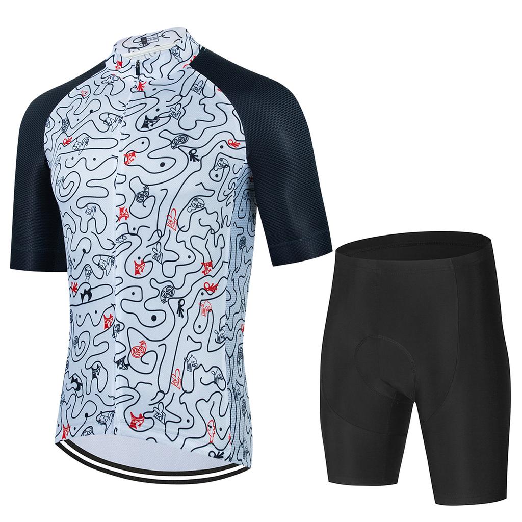 Summer New Men's Breathable Cycling Suit, Mountain Road Cycling Short-sleeved Shorts Clothes 2026