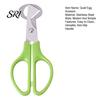 Quail Egg Shell Opener Scissors with Non-Slip Handle Cutter Stainless Steel Blade Lightweight Kitchen Shears Easy Clean Tool for Precise Cutting