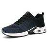 Sneakers New Large Size Men's Shoes Air Cushion Cushioning Running Shoes Flying Woven Breathable Shoes Men's Soft Sole Comfortable Mesh Shoes