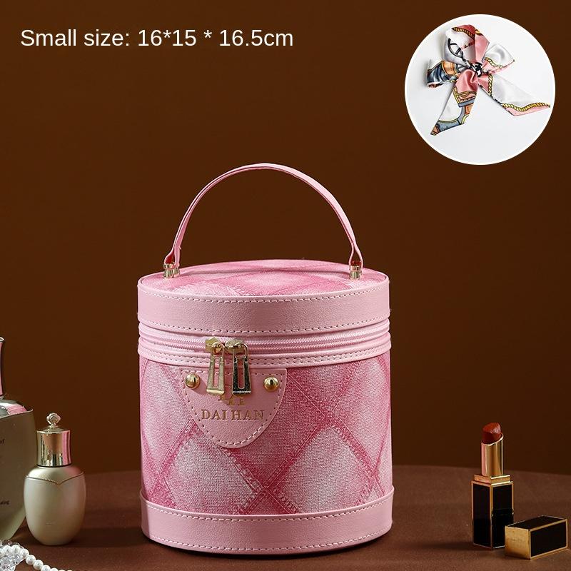 Maillard Color Bucket Bag Kosmetické pouzdro Velkokapacitní kosmetická taška na suvenýry Multifunkční voděodolná přenosná