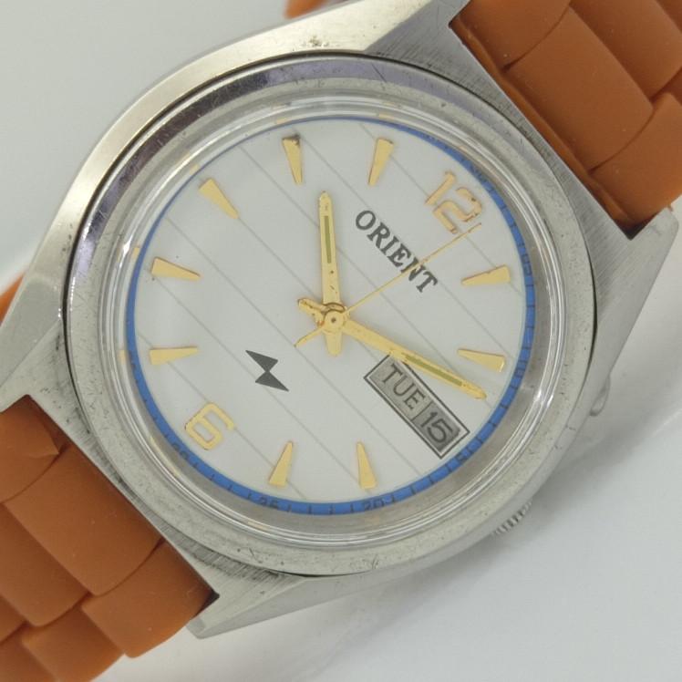 

USED ORIENT AUTOMATIC 46941 JAPAN MENS WATCH a411673-1 Sku003-a411673