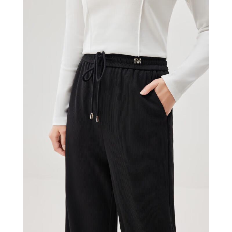 IEF Petite 2025 Spring Wide-Leg Pants