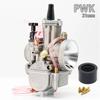 ZSDTRP 2T 4T Universal Keihin Koso Oko Motorcycle PWK Carburetor 21 24 26 28 30 32 34mm With Power Jet For Racing Motor