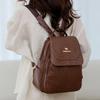 Woven Backpack Women Large Capacity Commuter Backpack Multifunctional Student Schoolbag