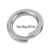 High-Strength Stainless Steel Spring Washers - 304/201/316 GB93 Elastic Anti-Loosening Metal Washers
