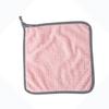 Hanging Hand Towel Coral Fleece Multipurpose Absorbent Cleaning Cloth Dishcloth for Home Kitchen