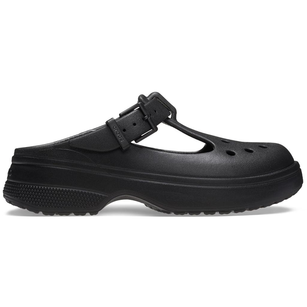 Crocs Classic Mary Jane Clog Unisex Sandals, Black, 25cm,