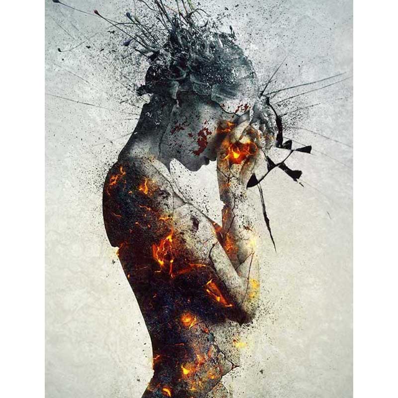 New 5D DIY Diamond Painting Butterfly Art Diamond Embroidery Cross Stitch Crafts Full Round Drill Home Decor Manual Gift