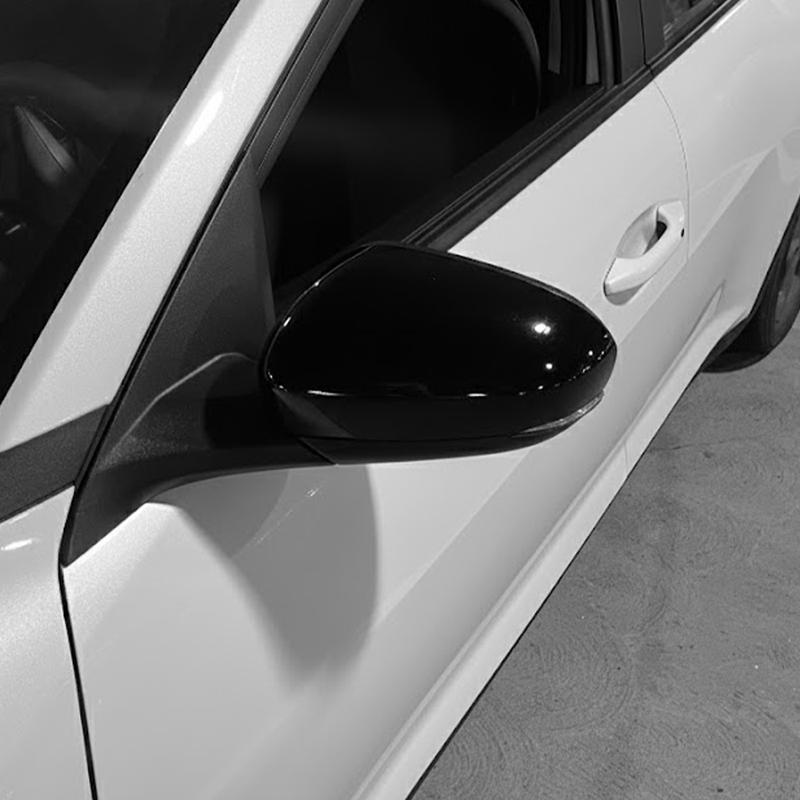 For Kia K4 2024 2025 2026 Car Tuning Carbon Fiber Car Rearview Mirror Decoration Cover Trim Exterior Accessories