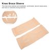 2 Stück Kniebandagen, atmungsaktiv, bequem, dünn, dehnbar, weich, hautfarben, Knieschutz
