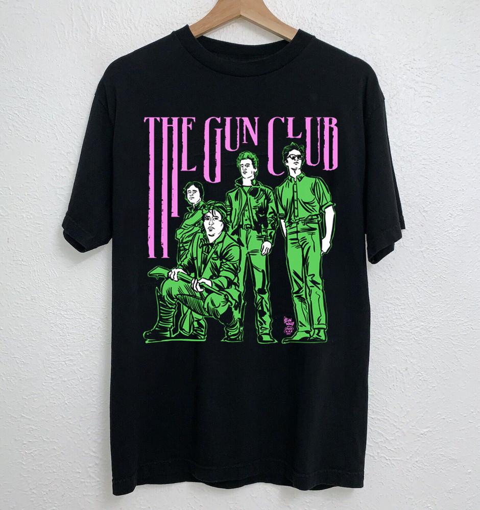 The Gun Club Band Gift For Fan Black All Size T-Shirt OB286 Unisex T-Shirt XL