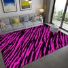 Luipaard- en Zebraprint Tapijt Antislip Wasbaar Flanel Gebiedskleed voor Huis Woonkamer Slaapkamer Tapijt Eetkamer Keuken Vloermat